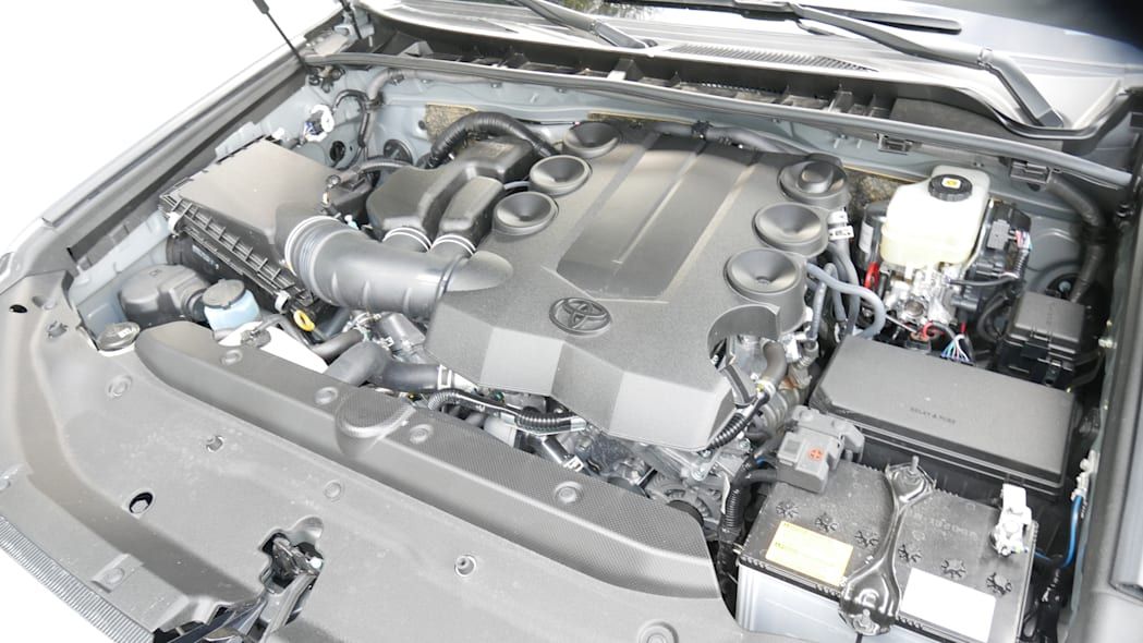 2021 Toyota 4Runner Trail Edition interior engine