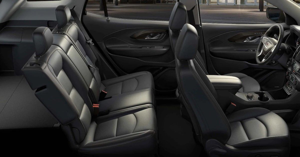 2022 GMC Terrain seating layout view