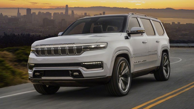 2022 Jeep Wagoneer On The Road
