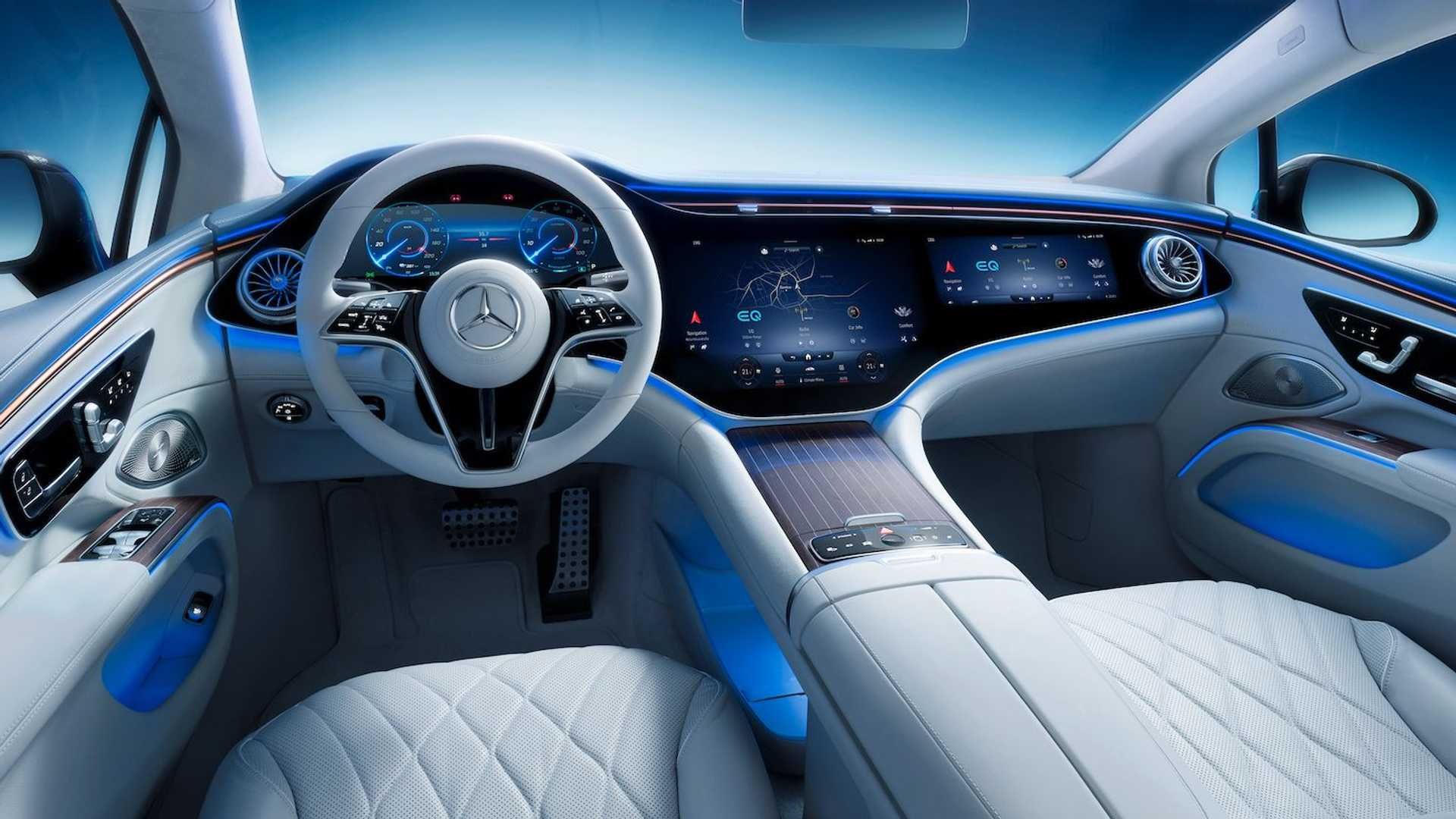 2022 Mercedes-Benz EQS Interior Hyperscreen