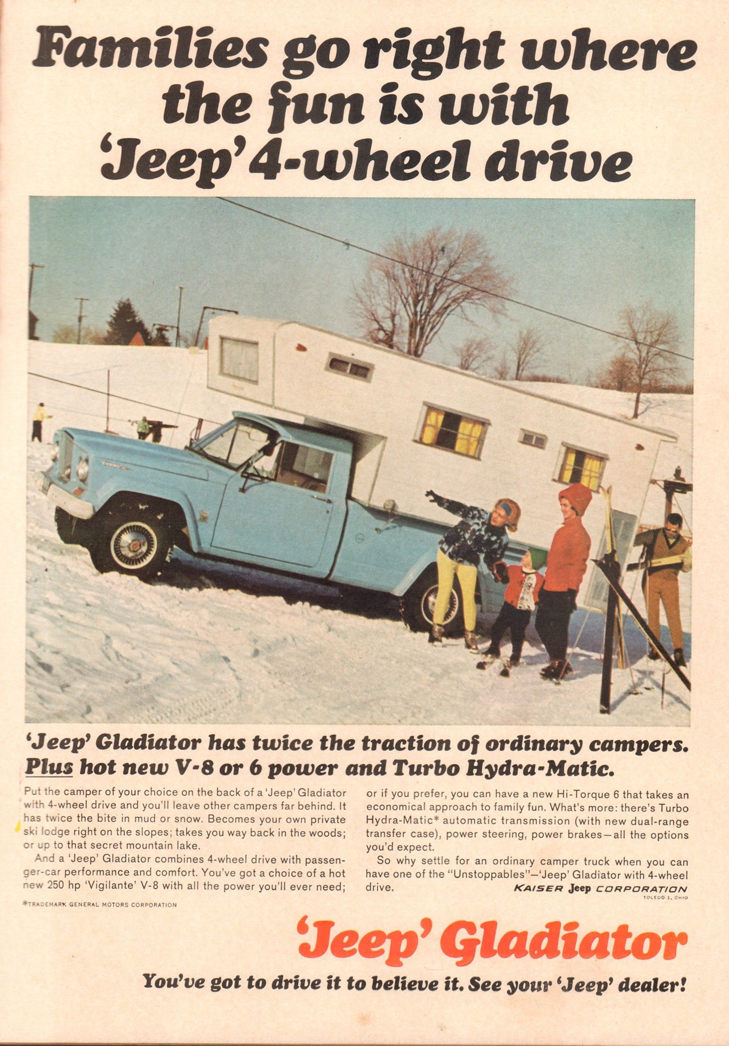 Jeep gladiator ad