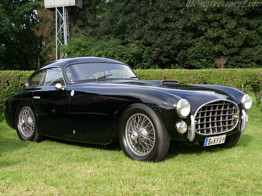 An Image Of A Black 1954 Talbot-Lago T26 Grand Sports