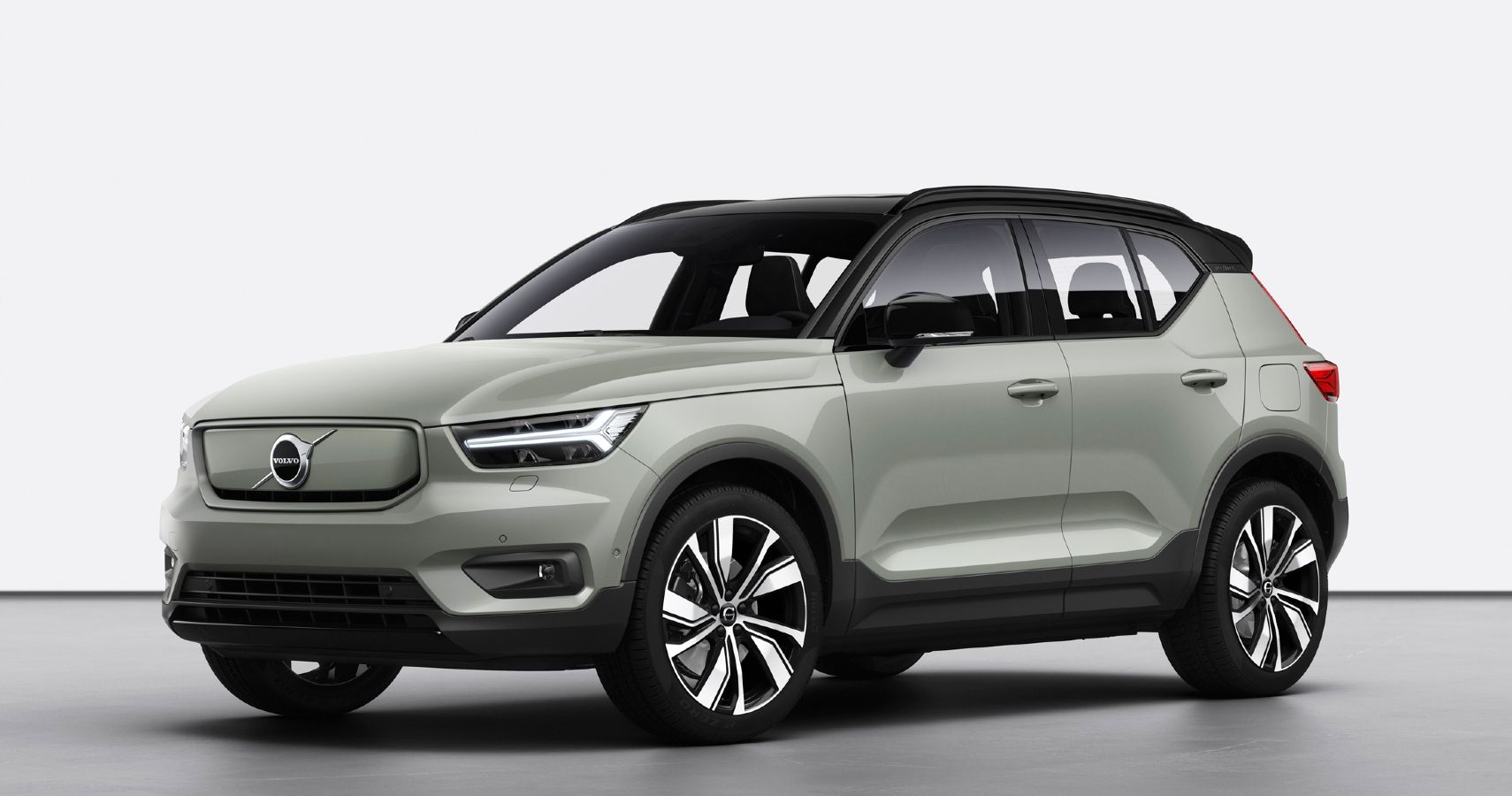 A Parked Volvo XC40.
