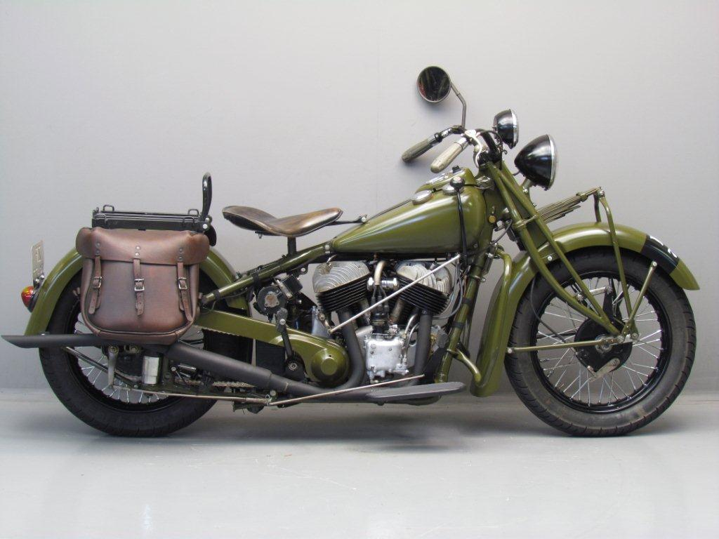 Army Green 1940 Indian Chief