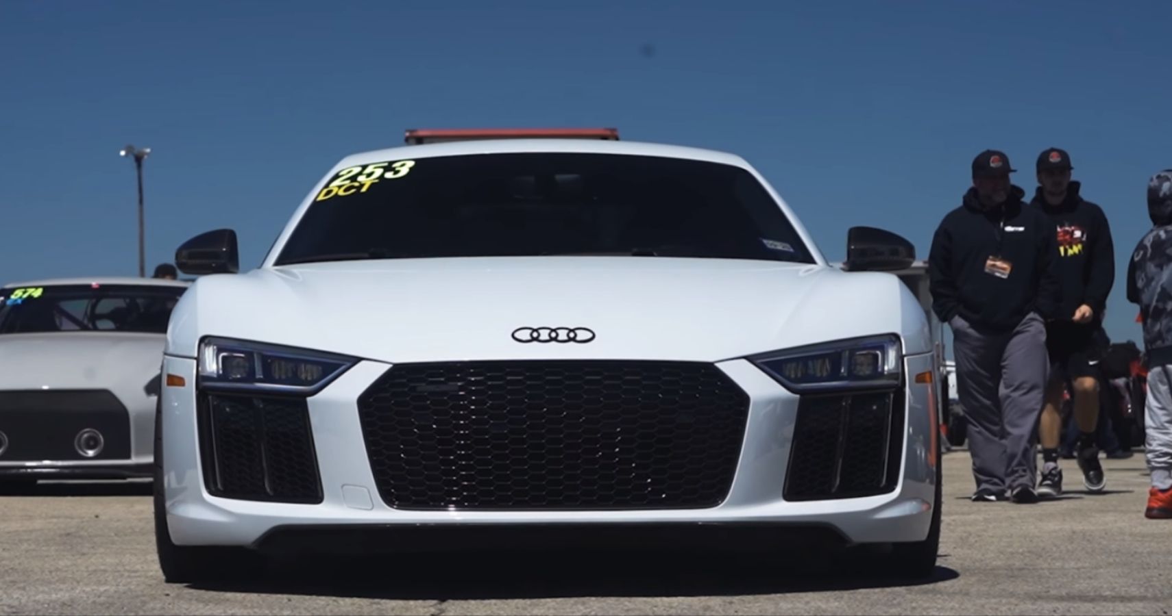 Watch This StockEngined Audi R8 Hit 060 MPH In 1.3 Seconds