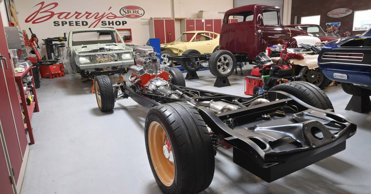 Barry’s Speed Shop Is Smaller Today, In A 10,000 Square-Feet Building In Corona
