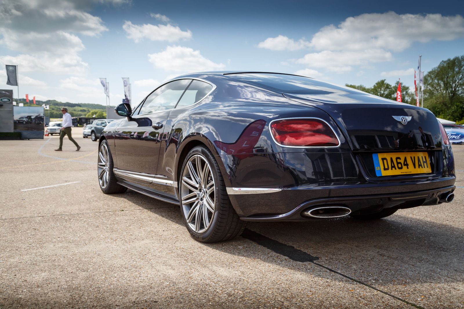 Continental GT Speed Coupe, rear view
