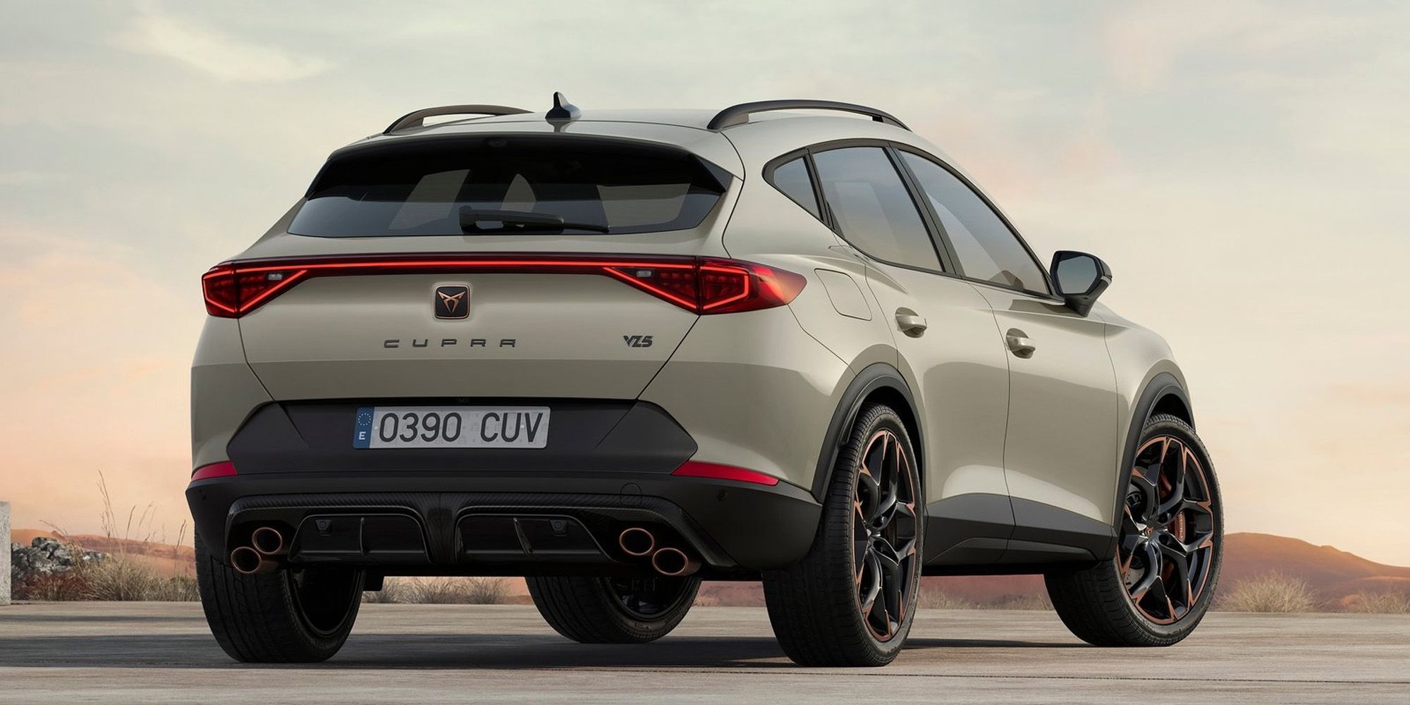 The rear of the Cupra Formentor VZ5