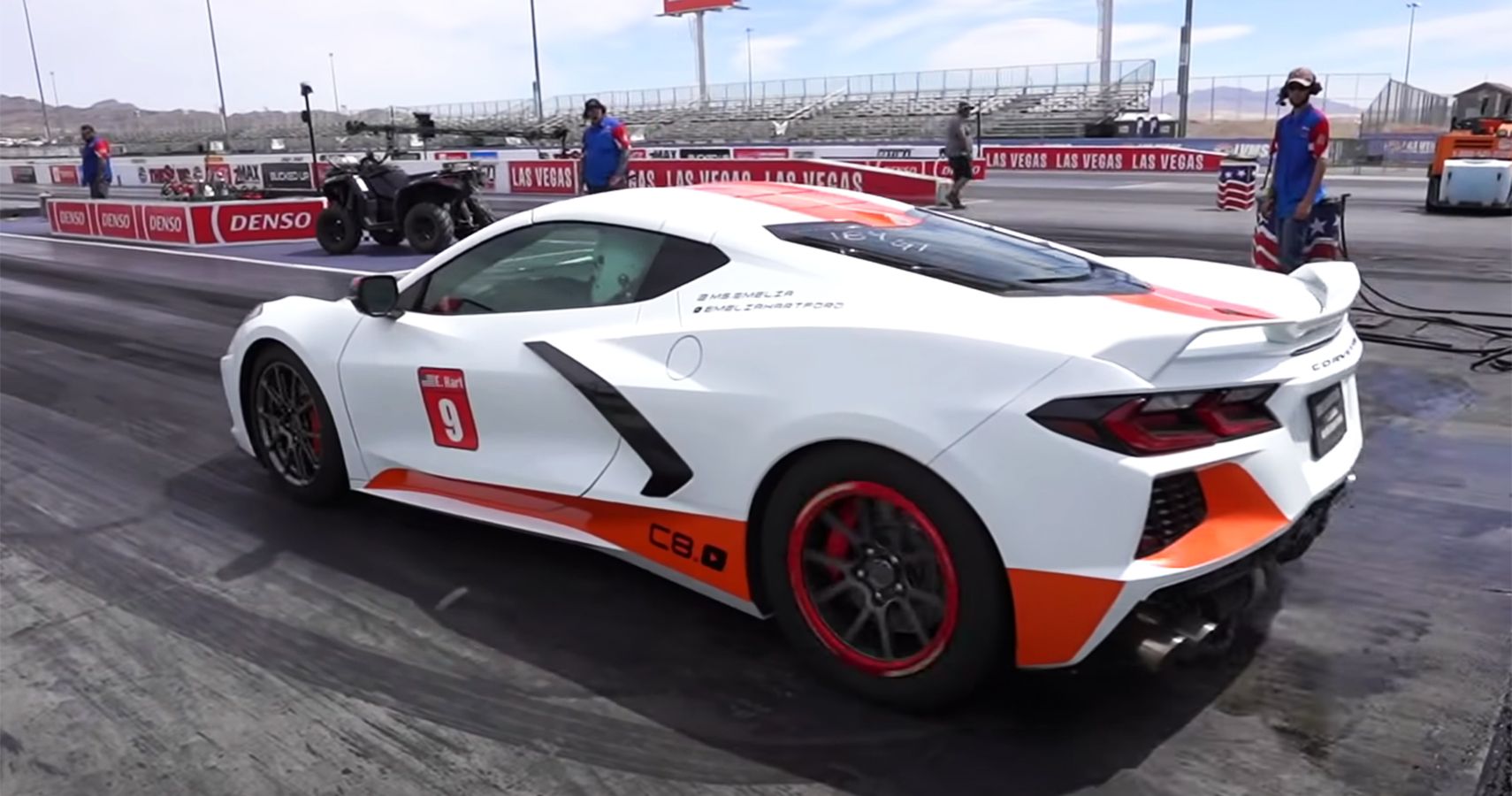 Holley Ls Fest Kicks Out Emelia Hartford S C8 Corvette For Being Too Fast Flipboard