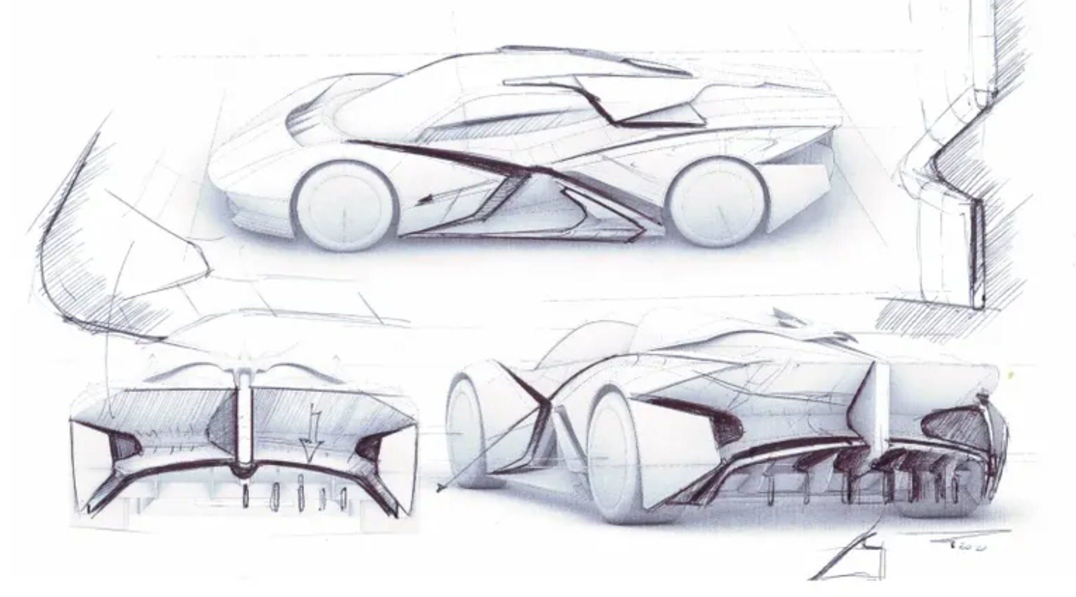 Automobili Estrema concept art. 