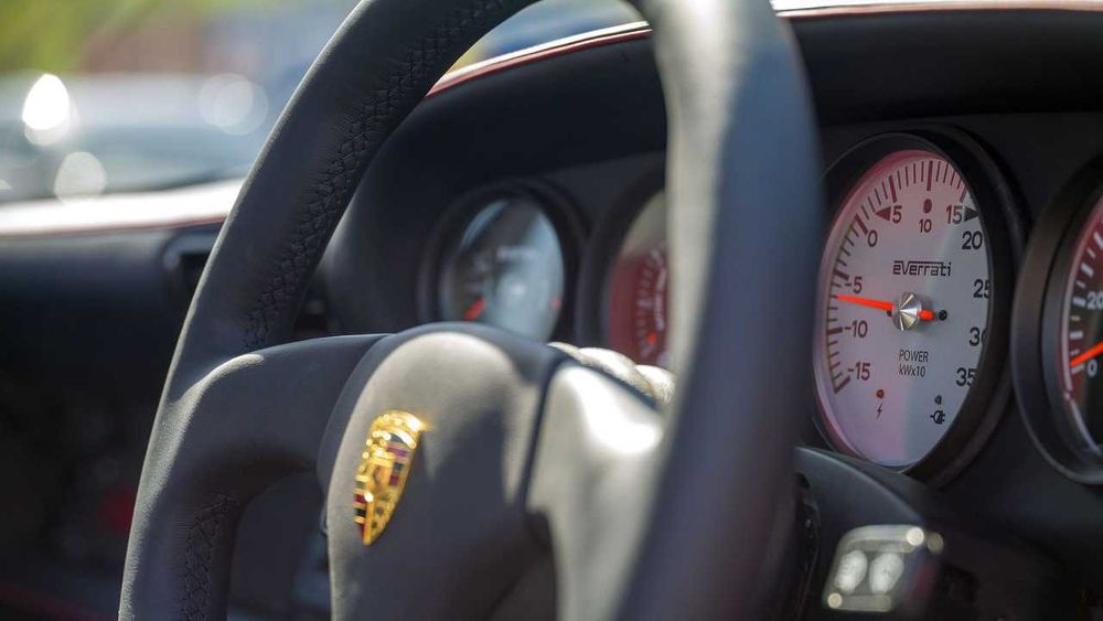 This 964Generation Porsche 911 Has Been Converted Into A Fully Electric Sports Car