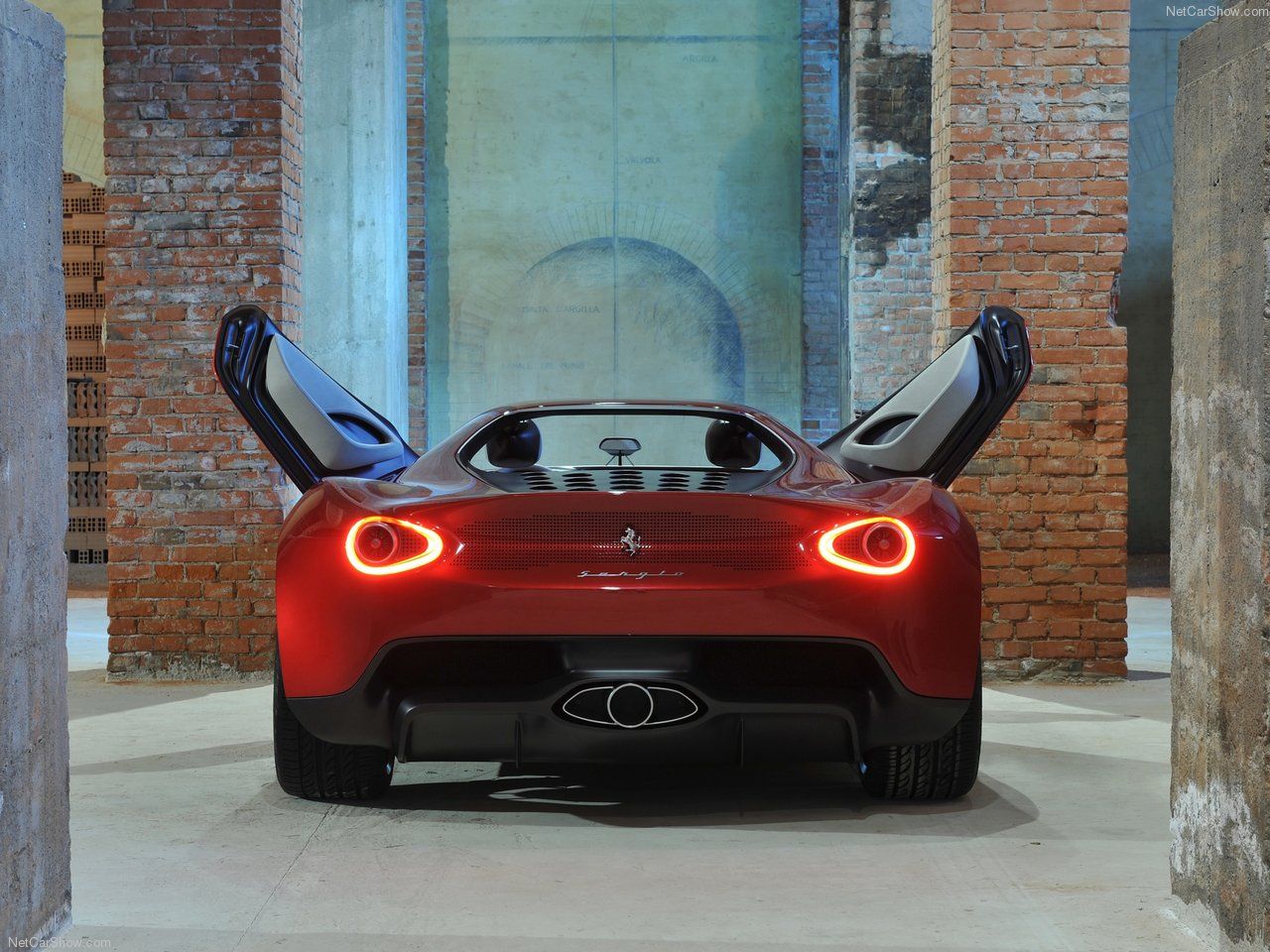 Ferrari Sergio prototype vertical open doors