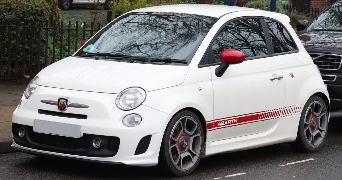 Fiat Abarth 500 Parked
