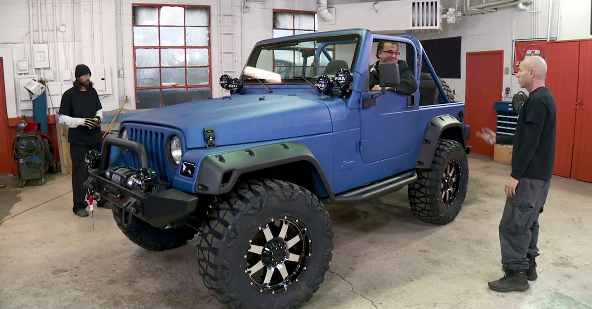 Jeep Wrangler Brought Back To Life In Junkyard Empire