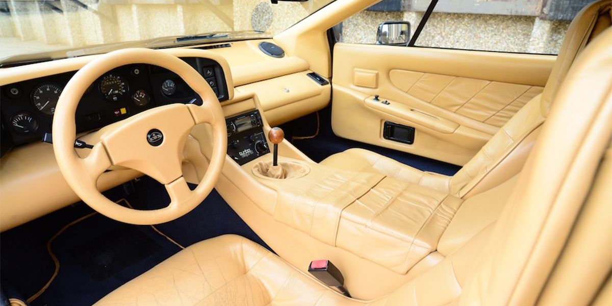 Inside A 1988 Lotus Esprit