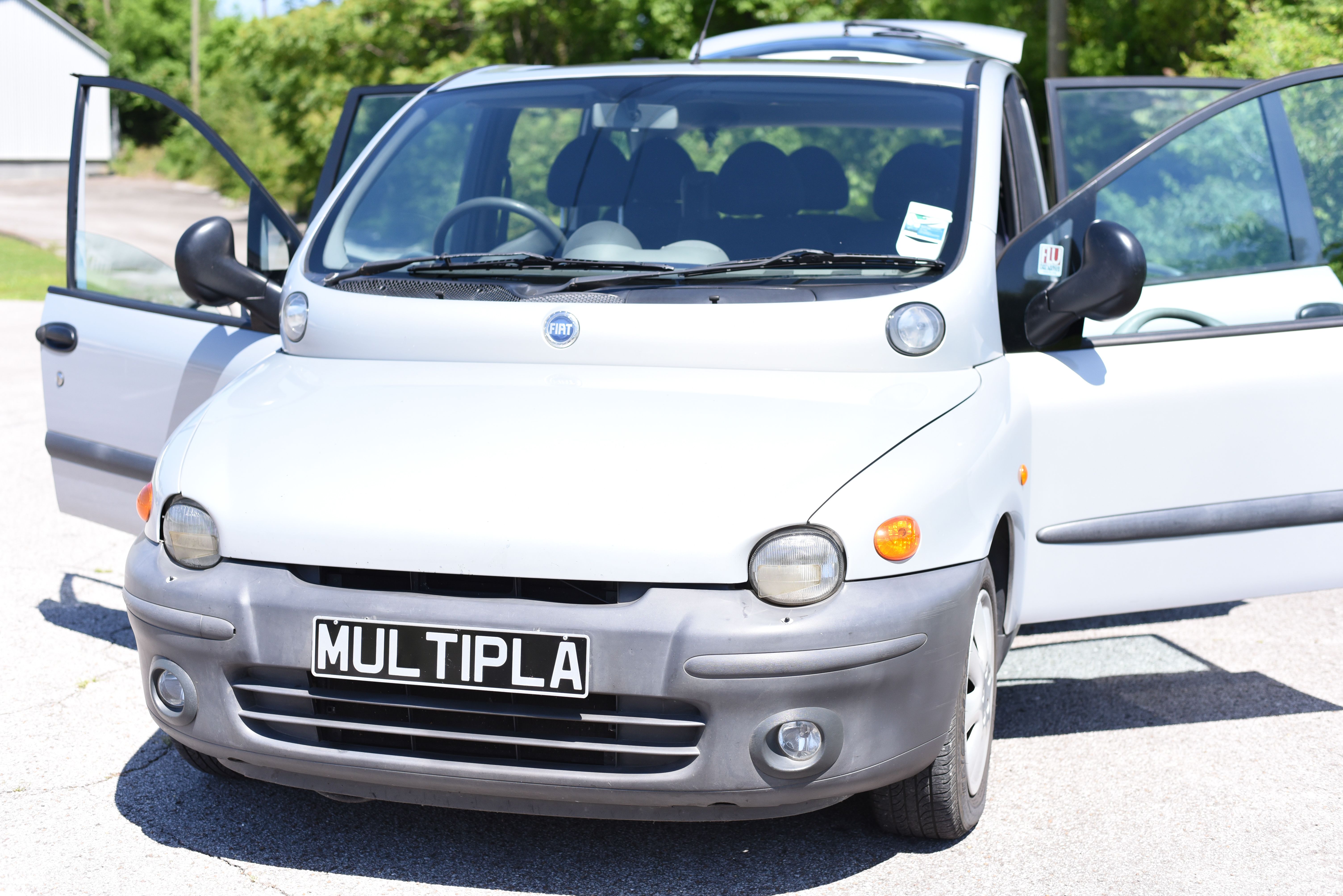 Fiat Multipla Front for RiversCars.Com Via @GingerlyCaptured