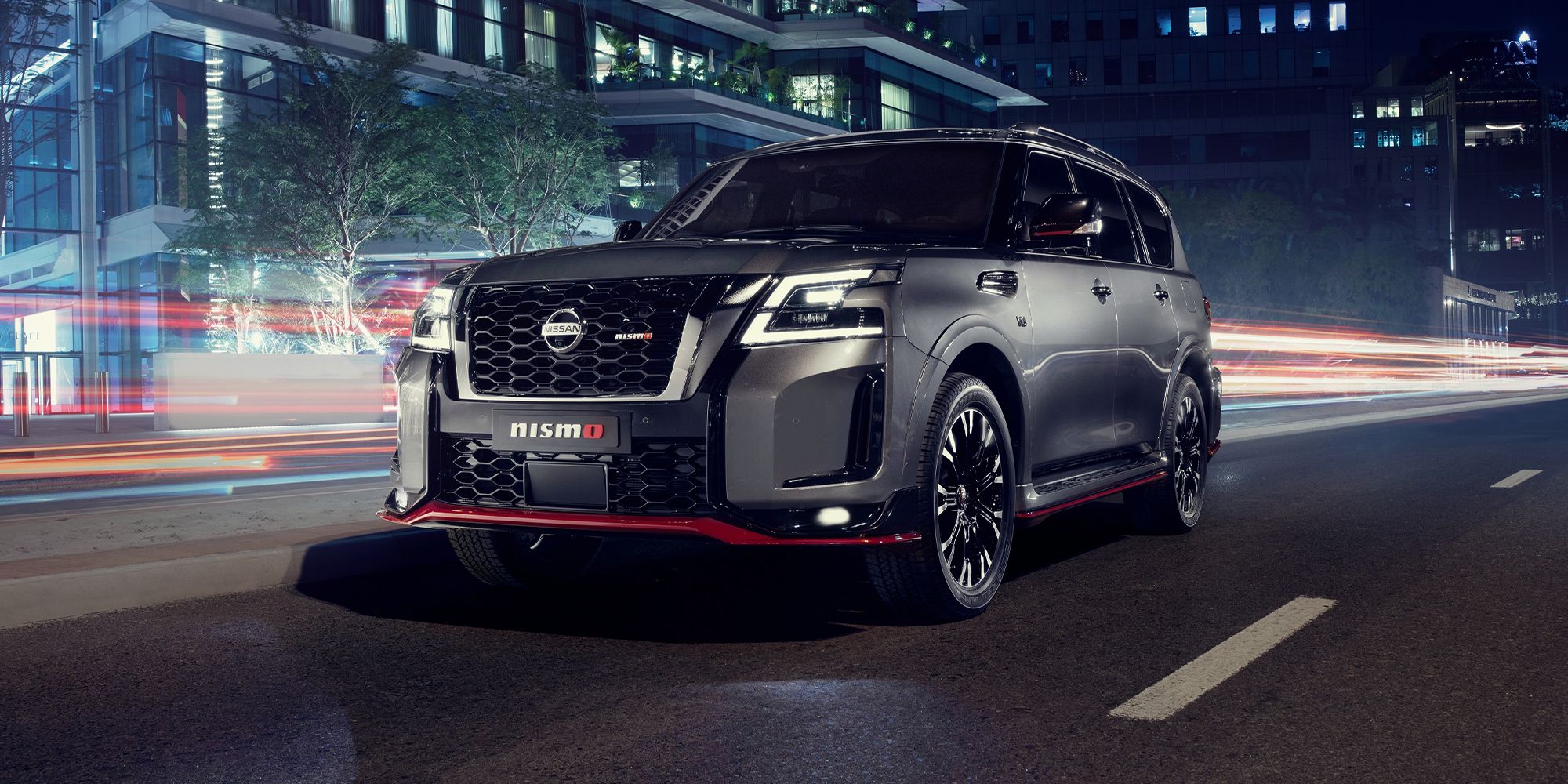 The front of the new Patrol Nismo