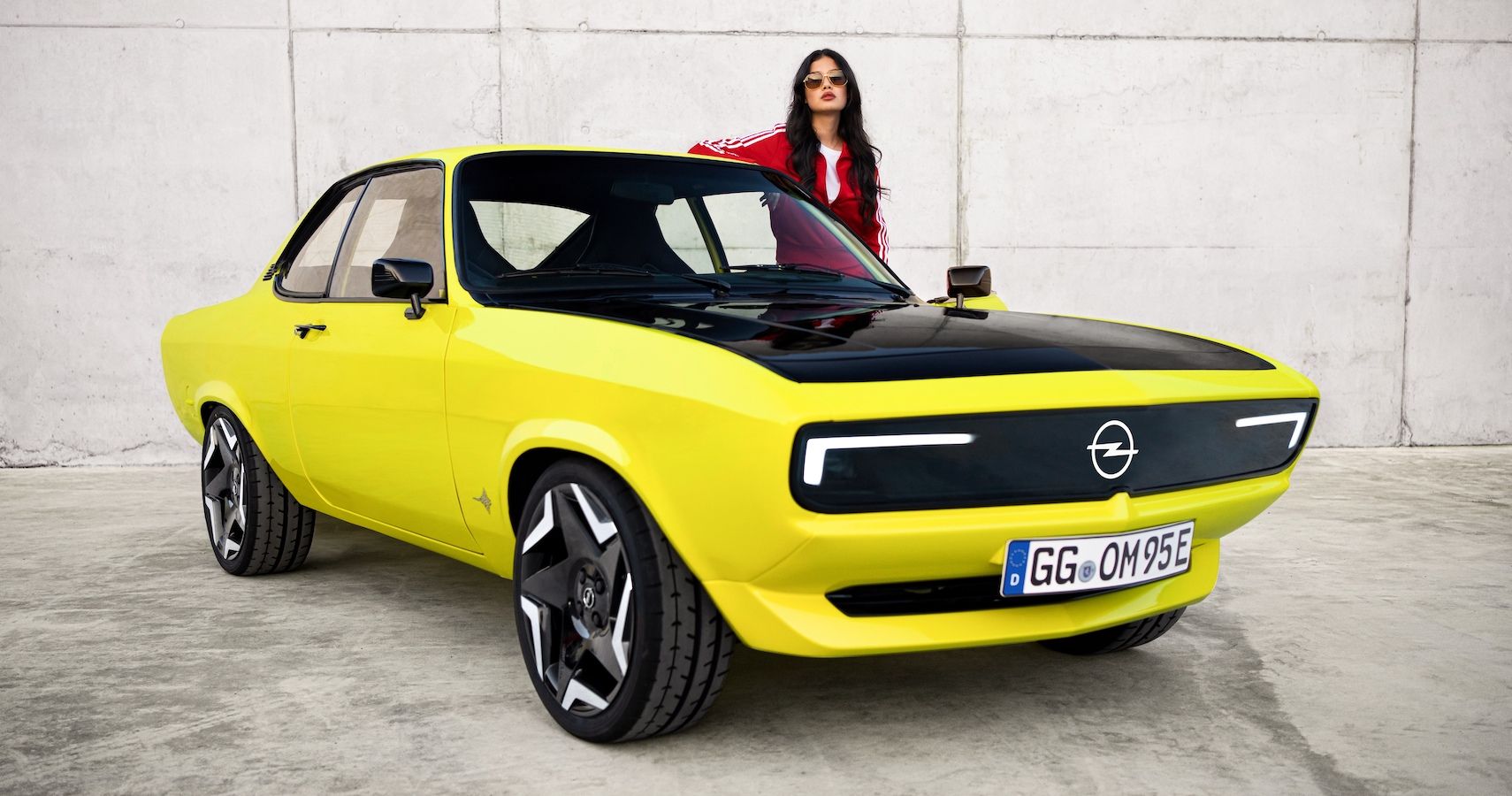 Opel Goes Retro And Electric With The Manta GSe Sports Car