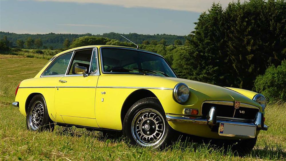 One of the greatest cars by Pininfarina the MGB GT 