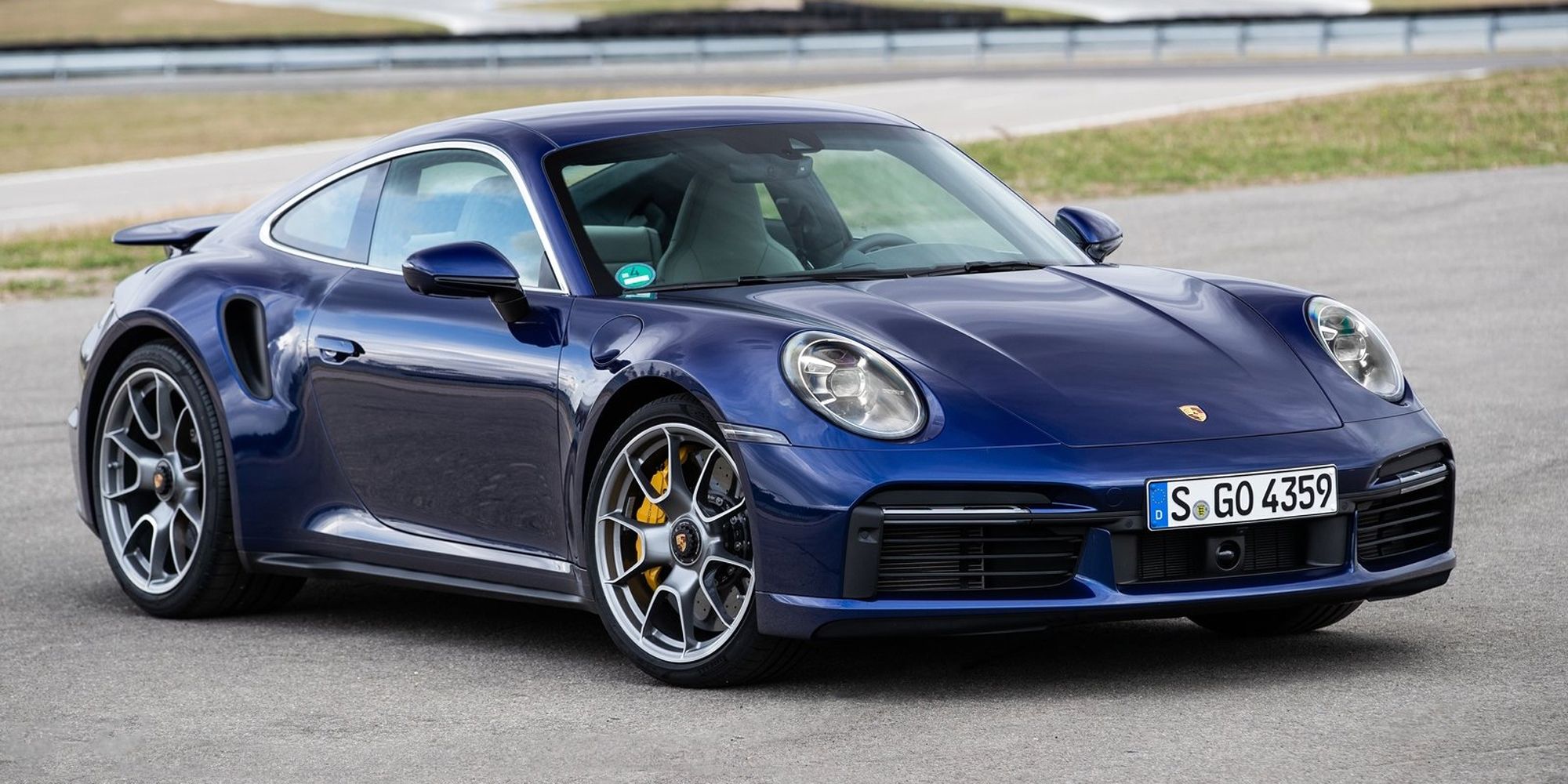 The front of the 992 Turbo S