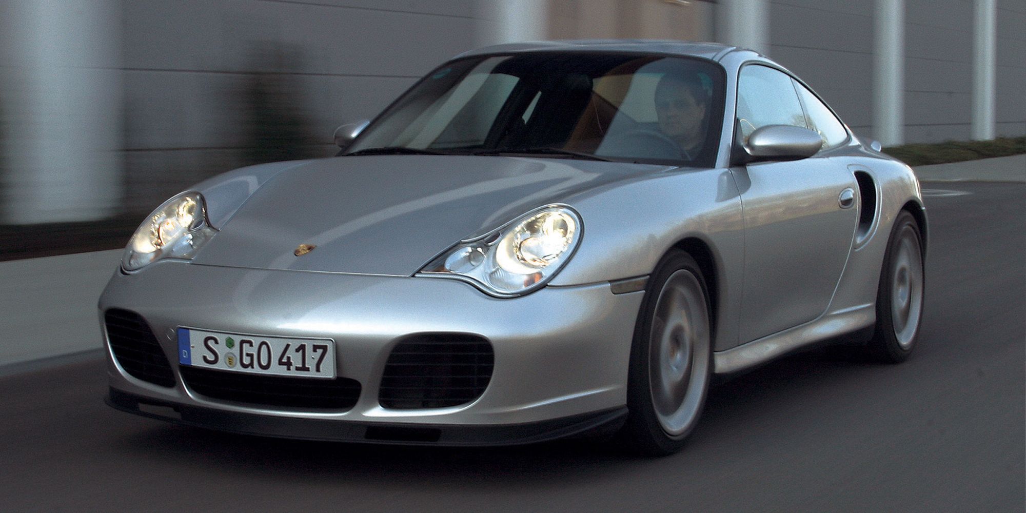 The front of the 996 Turbo S