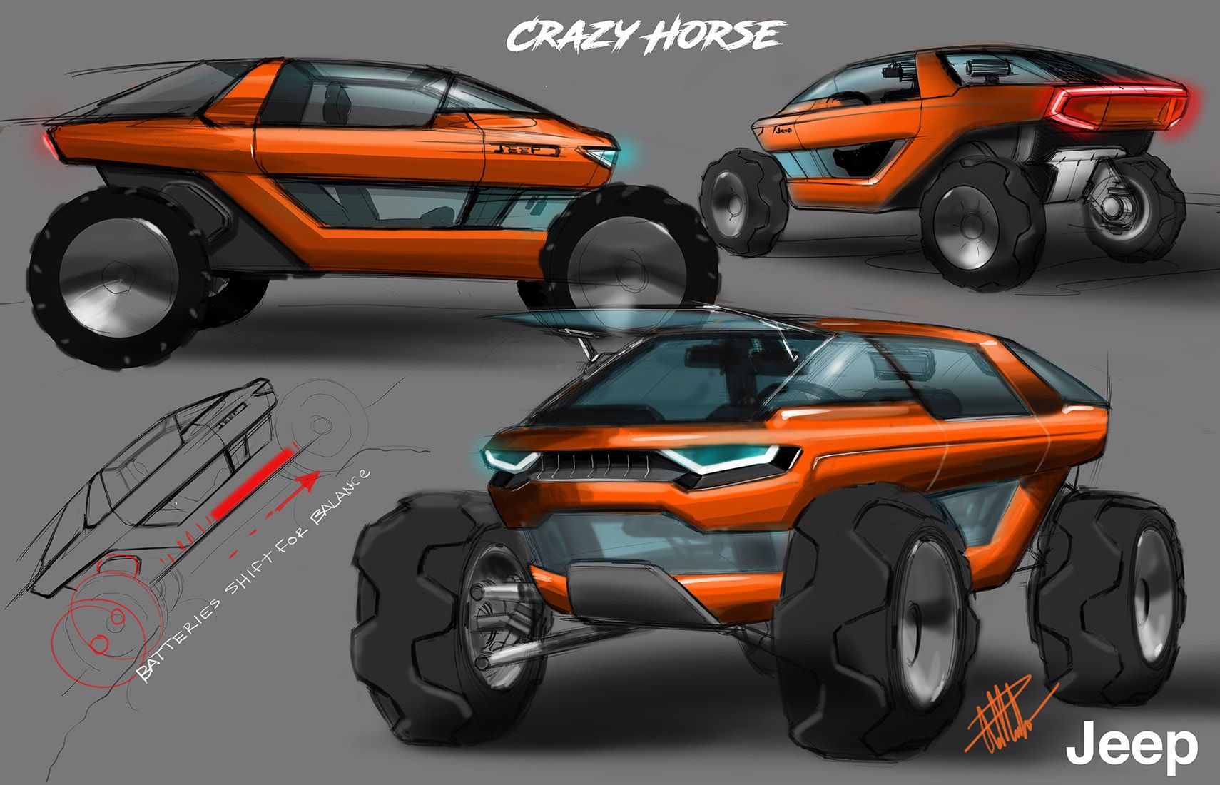 These Future Jeep Designs By Young Artists Prove The Future Is In Good ...