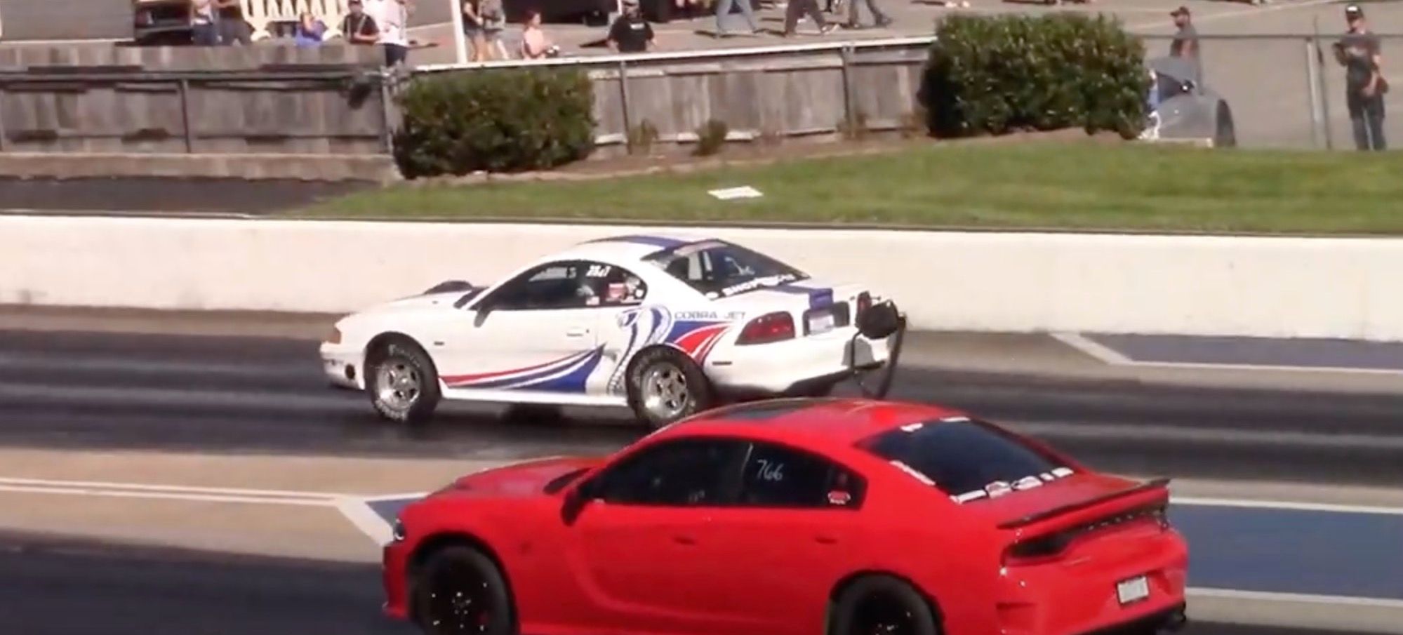 Turbo TwoValve Mustang Says Bring It On, Challenges Charger Hellcat