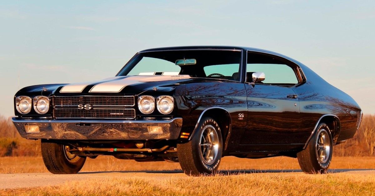 1970 Chevrolet Chevelle SS front third quarter view