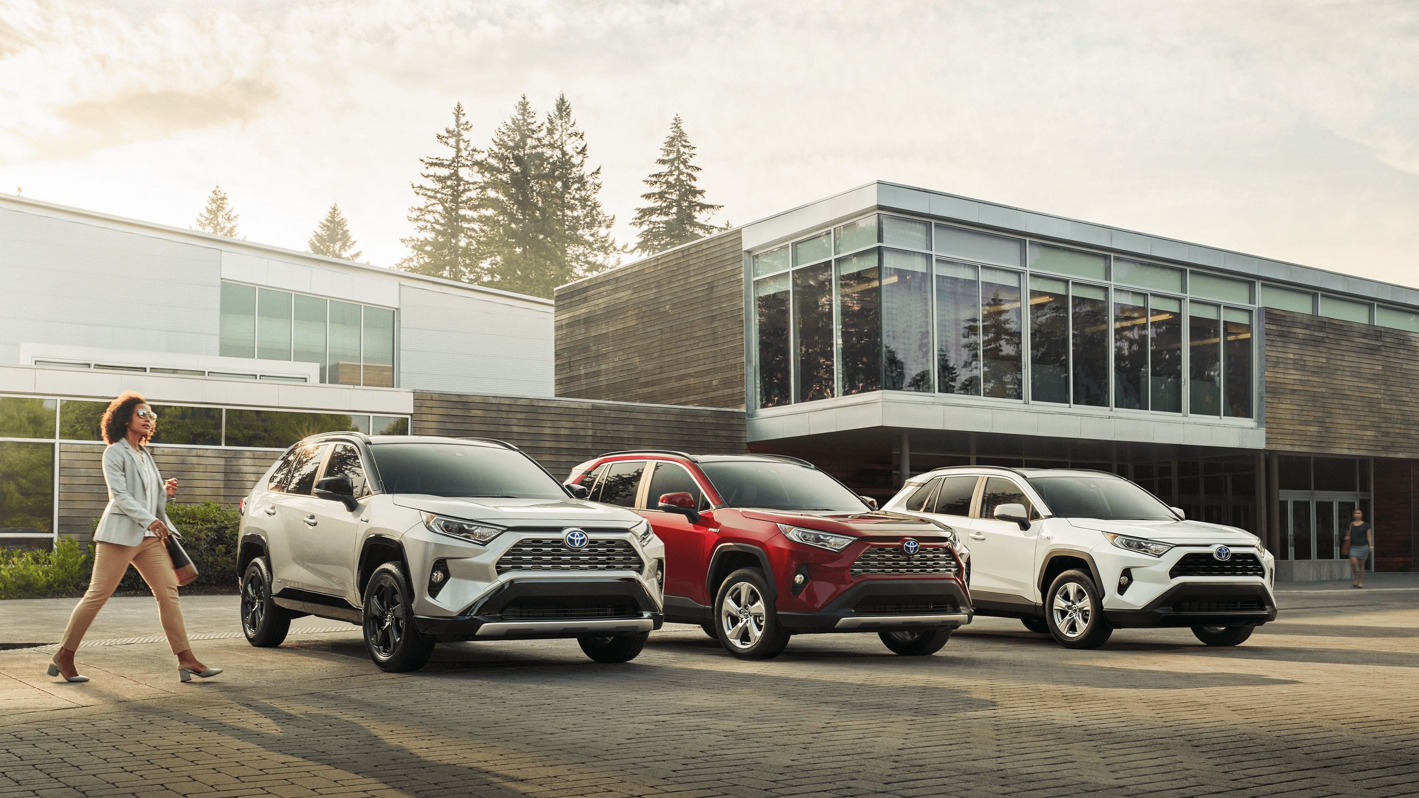 The 2021 Toyota Rav4 Limited AWD Limited with Ruby Flare Pearl