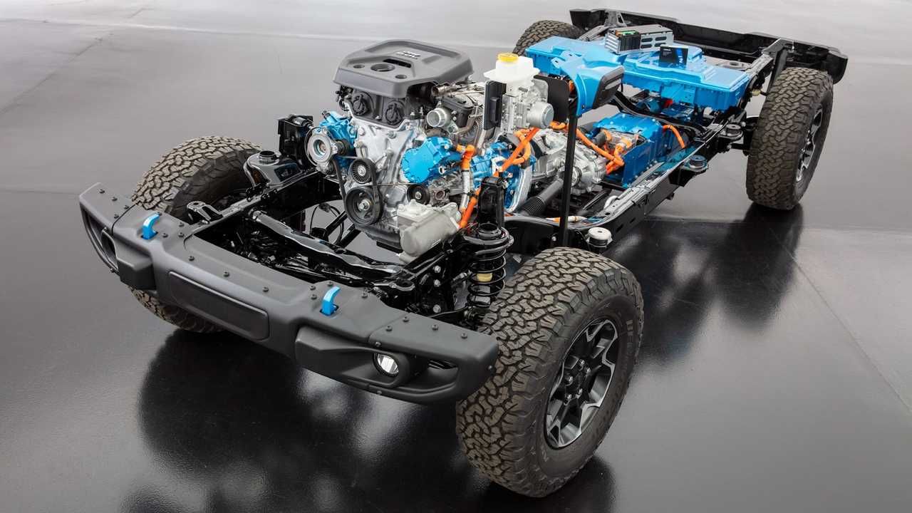 An Image Of An Opened Jeep Wrangler 4xe