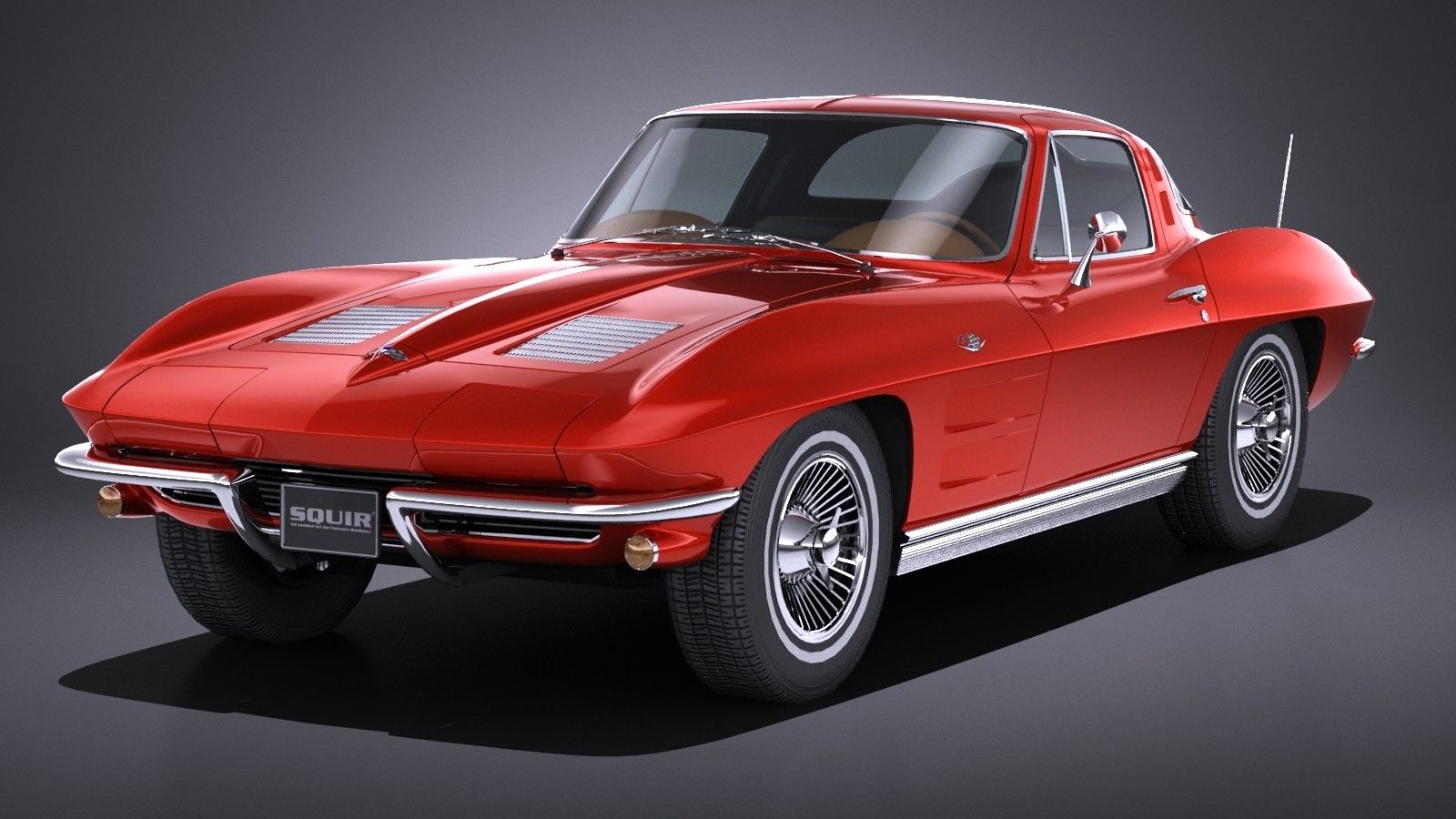 Red_Chevrolet_Corvette_C2_1963