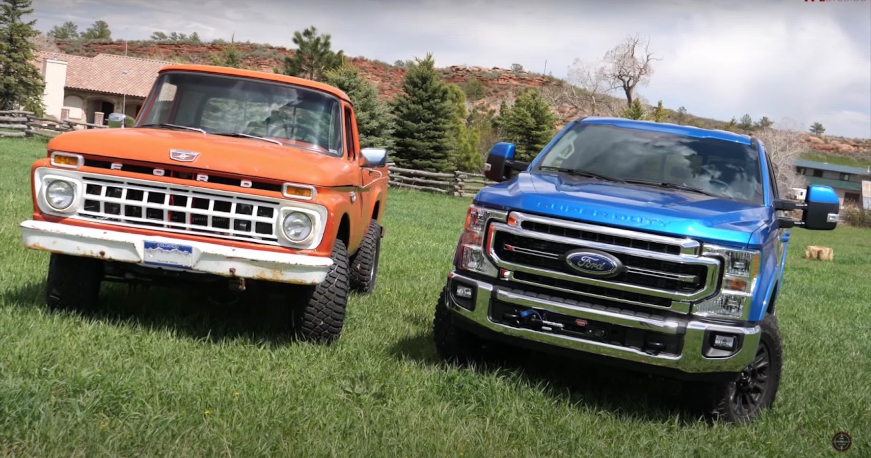 Old Vs New: Watch Two Generations of Ford Trucks Go Head to Head