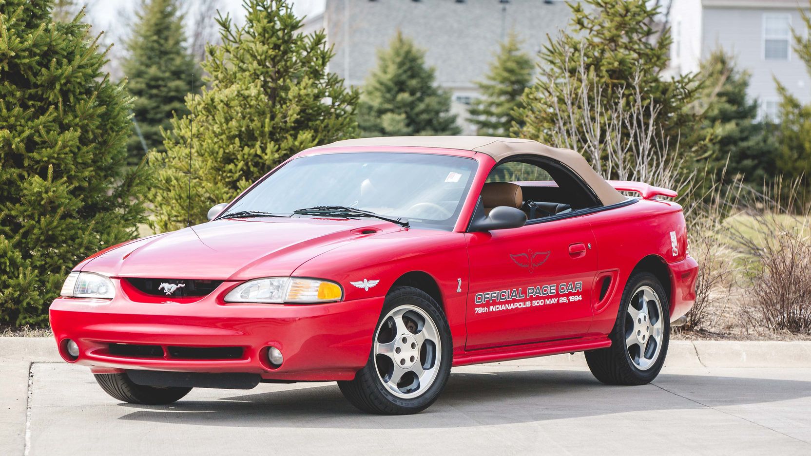 1994 FORD SVT COBRA MUSTANG Indy PAce Car Replica