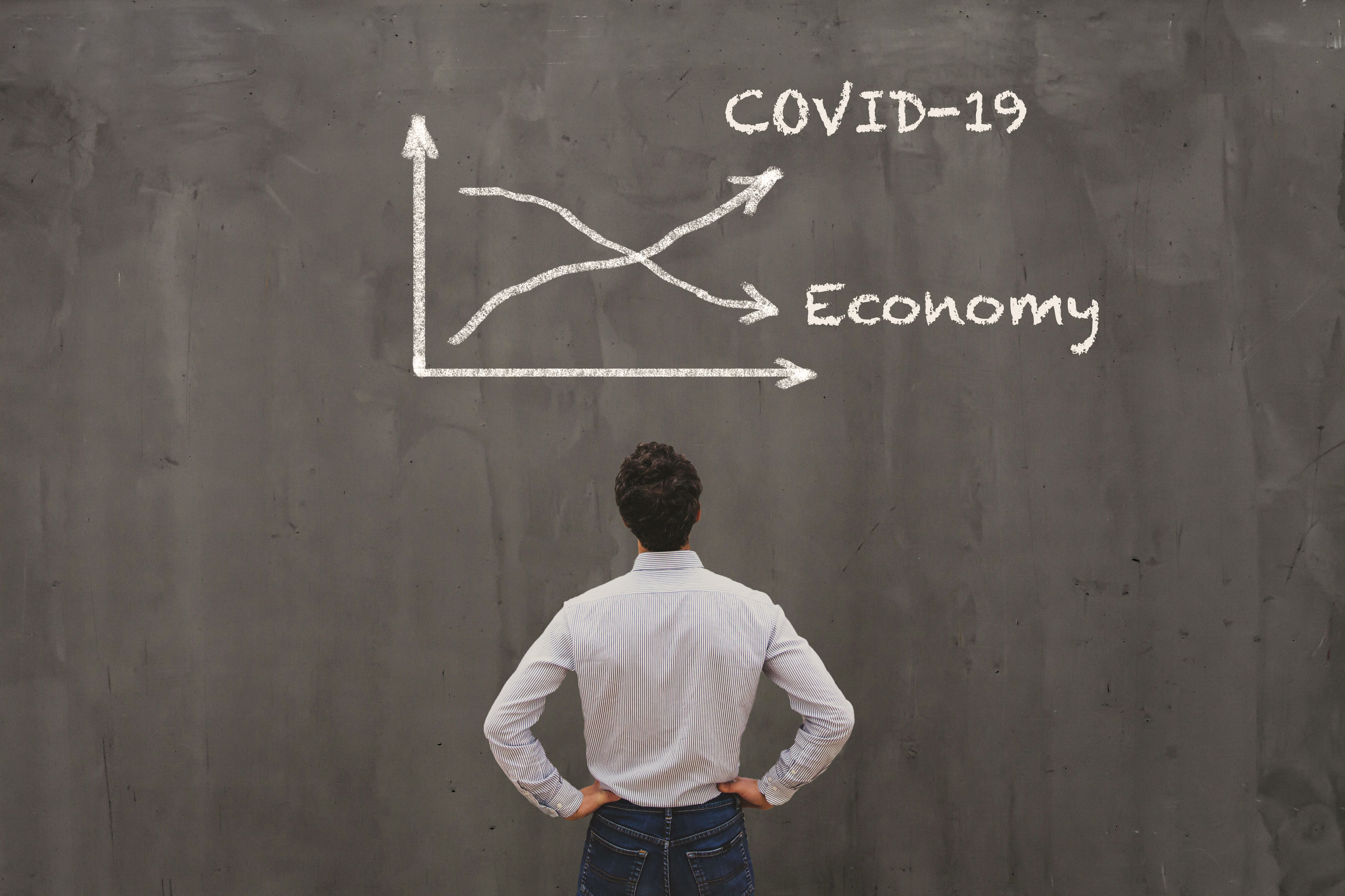 Chart of Covid-19 And Economy