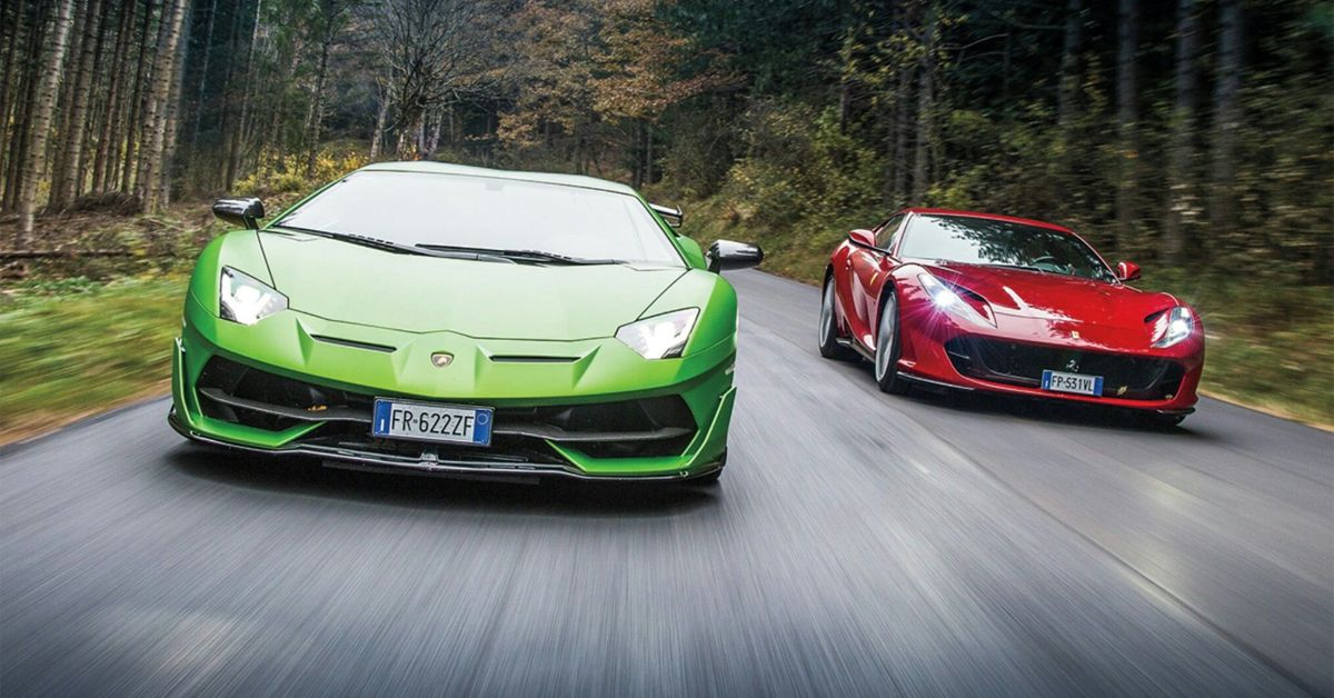 Rivals Clash: The 5 Fastest Ferraris Vs The 5 Fastest Lamborghinis Around  The Nürburgring