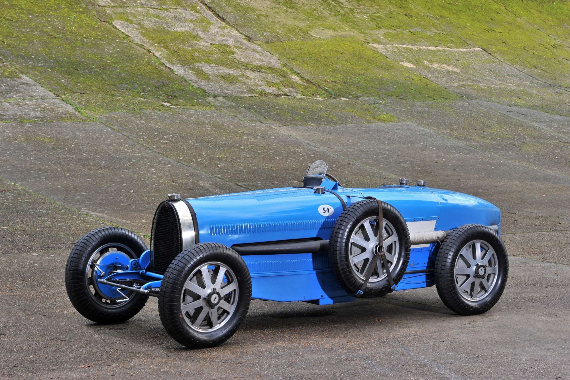 1931 Bugatti Type 54 In Bugatti Blue