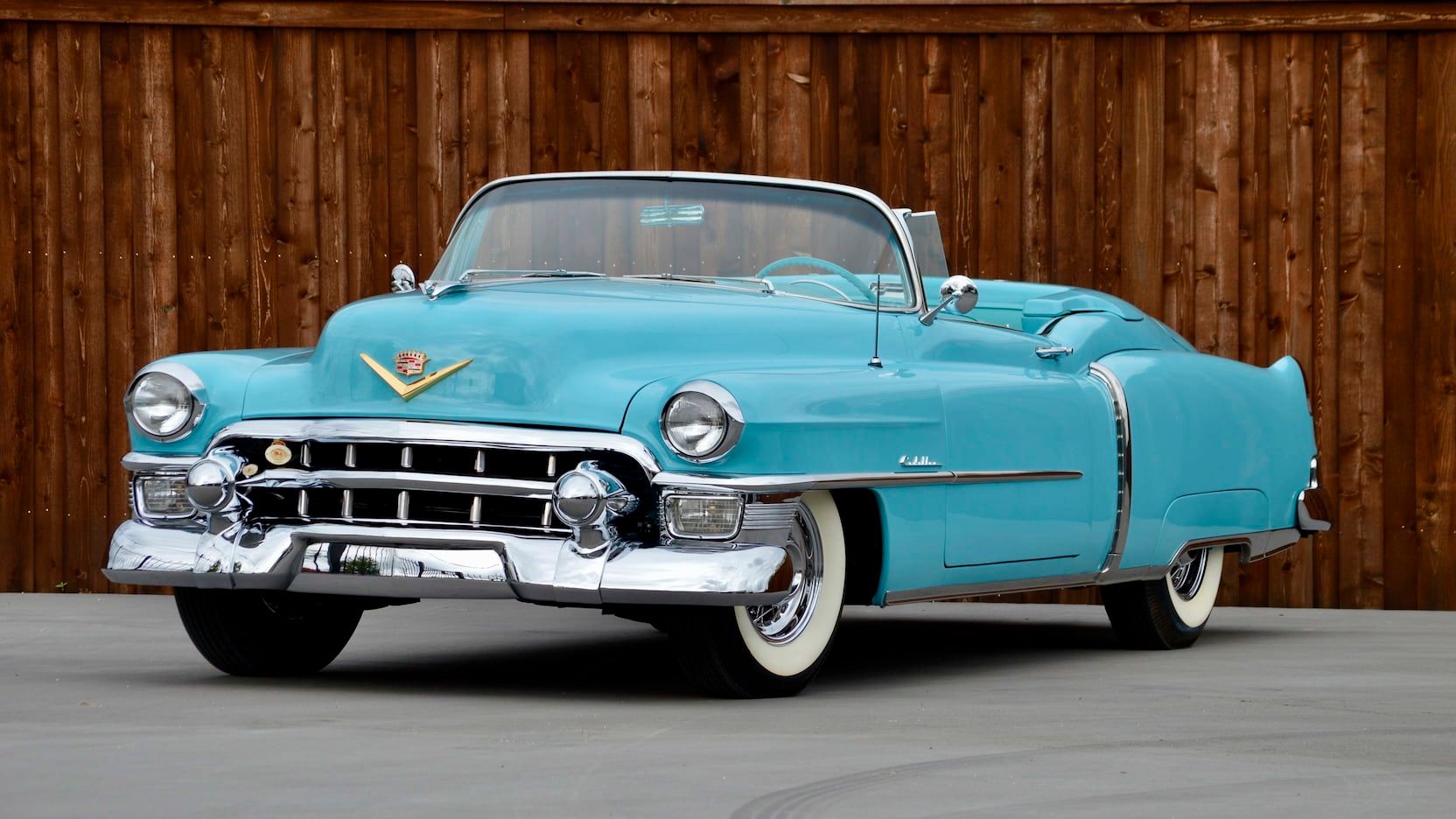 Cadillac Eldorado from 1954, light blue