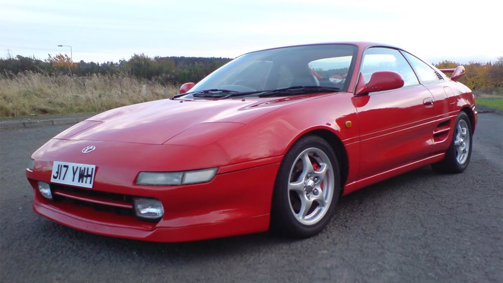 1998 Toyota MR2 In Red