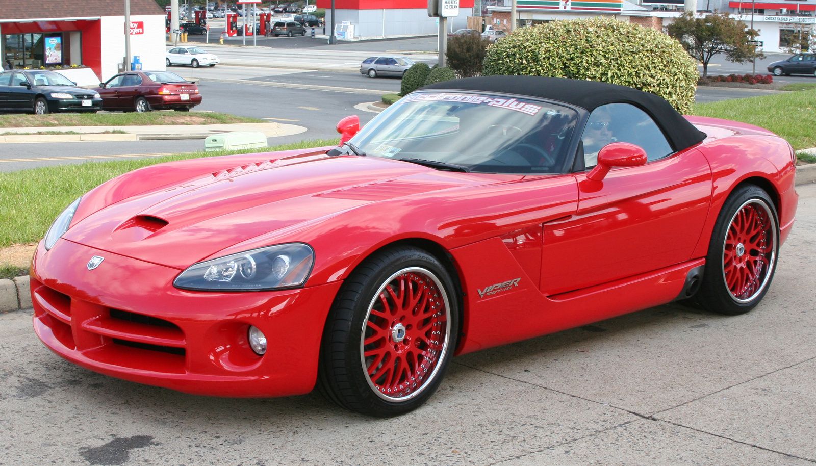 2004 Dodge Viper Convertible In Red