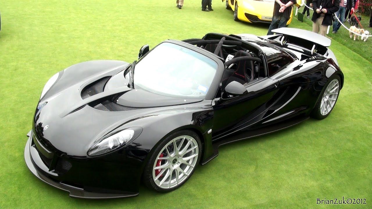 2011 Hennessey Venom GT Spyder.