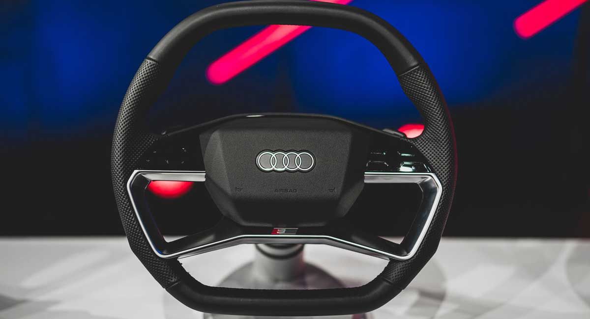 The All-New 2021 Audi Q4 e-Tron's Steering Wheel 