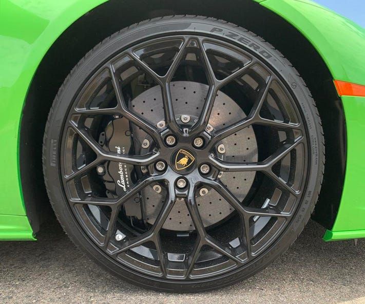 2021 Lamborghini Huracan Spyder Wheel
