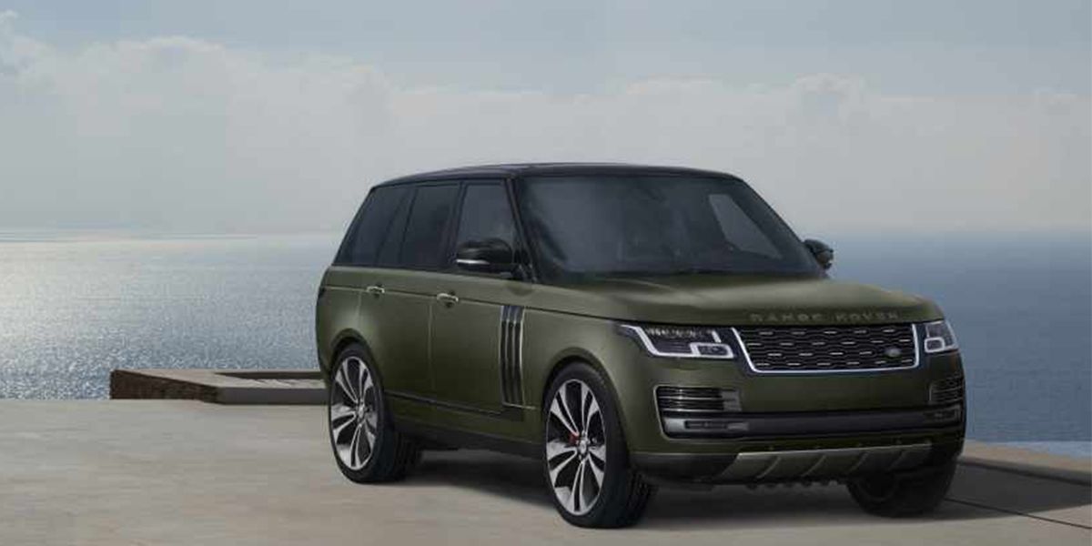 A Green 2021 Land Rover Range Rover SVAutobiography Luxury Sports SUV