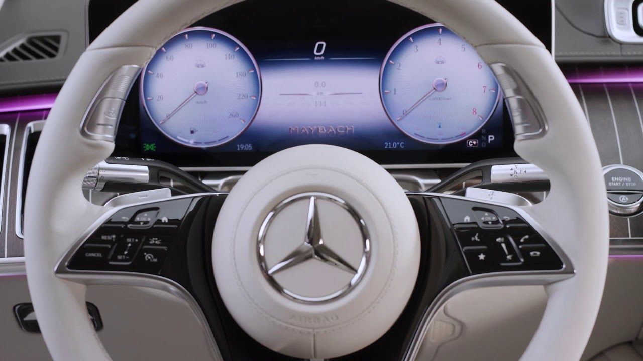2021 Mercedes Maybach Steering Wheel