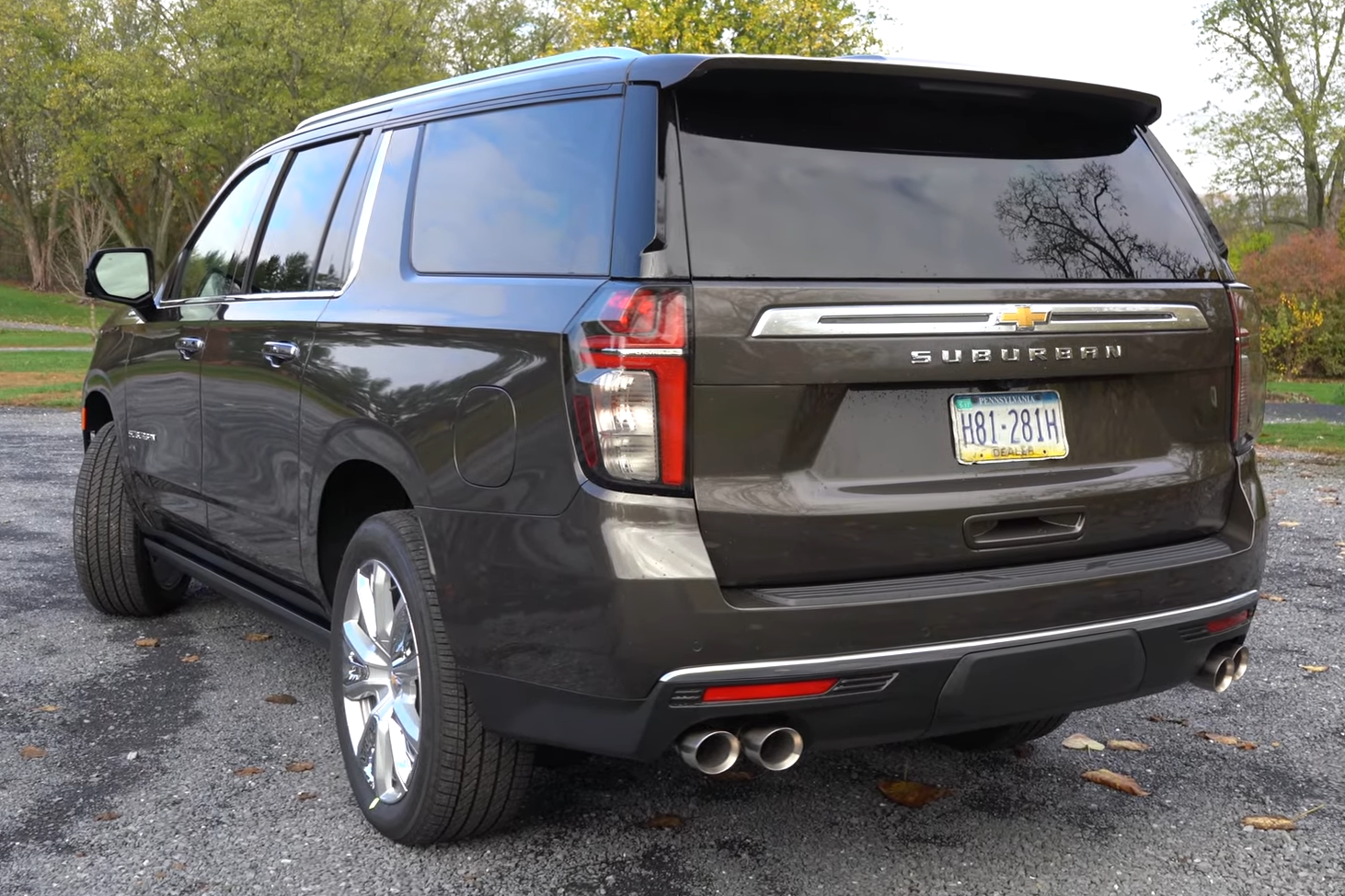 2021_Chevrolet_Suburban_High_Country_Rear_View_(United_States)
