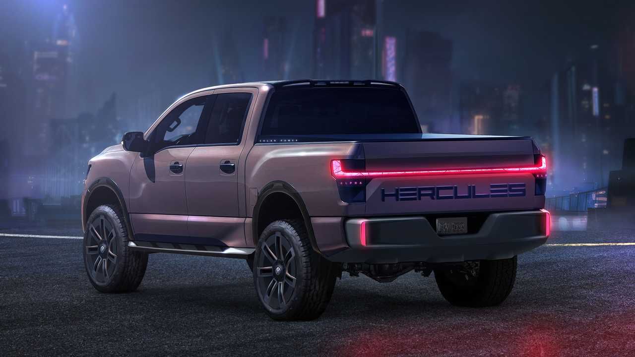 An image of the 2022 Hercules Alpha, rear with the taillights