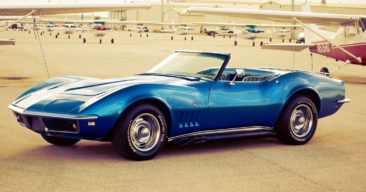 The Original Blue 1968 Chevrolet C3 Corvette 