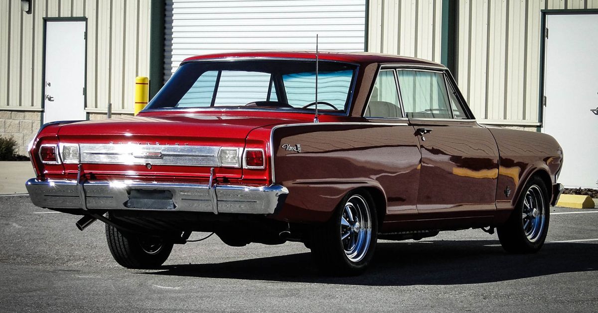 1965 Chevrolet Nova Three Quarter Rear View