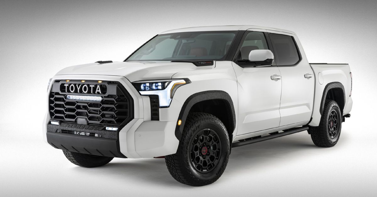 The All-New 2022 Toyota Tundra TRD Pro Front Three Quater