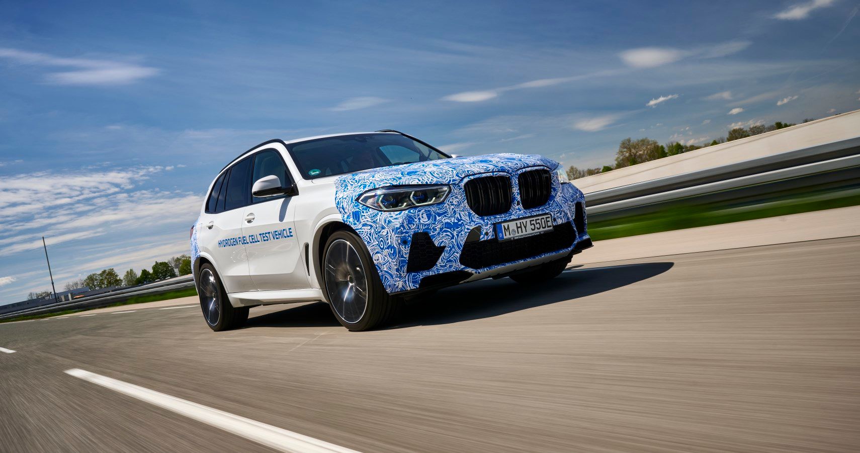 BMW i Hydrogen NEXT During Testing